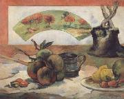 Still Life with Fan (mk06) Paul Gauguin